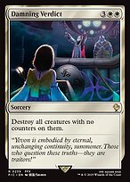 Magic the Gathering Card - Damning Verdict - MTG Circle