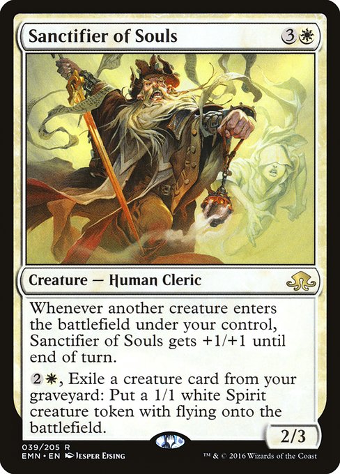Magic the Gathering Card - Sanctifier of Souls - MTG Circle