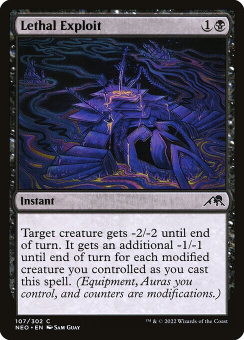 Magic the Gathering Card - Lethal Exploit - MTG Circle