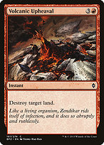 Magic the Gathering Card - Volcanic Upheaval - MTG Circle