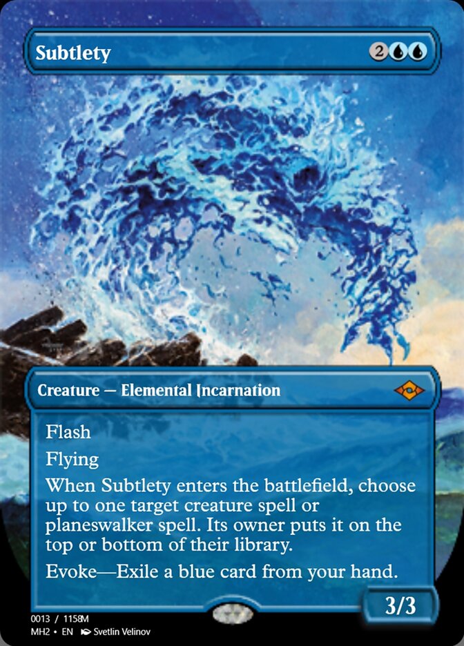 Magic the Gathering Card - Subtlety - MTG Circle
