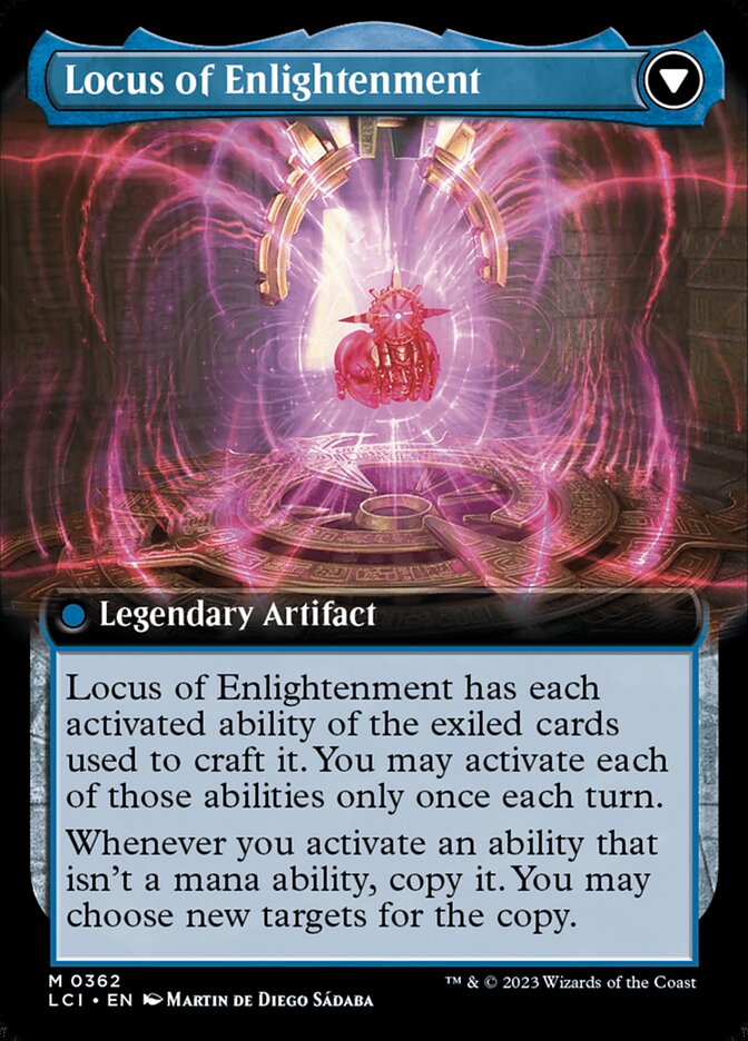 Magic the Gathering Card - Locus of Enlightenment - MTG Circle