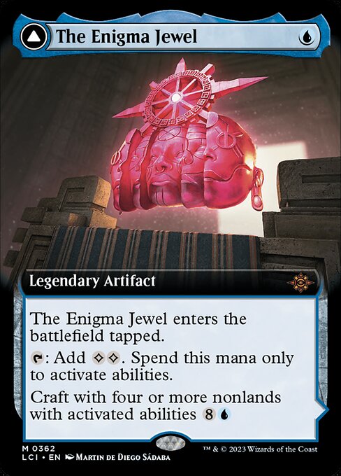 Magic the Gathering Card - The Enigma Jewel - MTG Circle