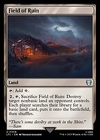 Magic the Gathering Card - Field of Ruin - MTG Circle