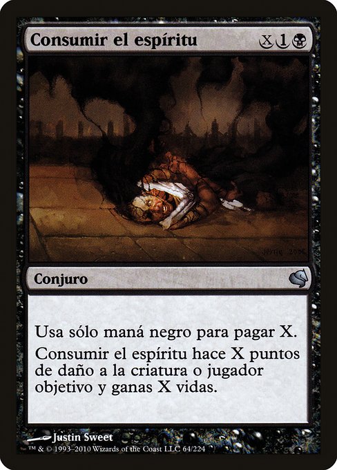 Magic the Gathering Card - Consume Spirit - MTG Circle