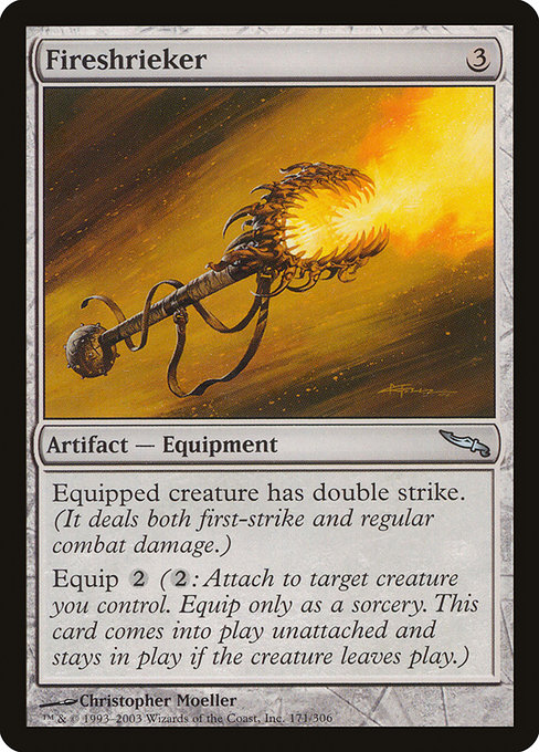 Magic the Gathering Card - Fireshrieker - MTG Circle