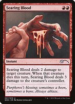 Magic the Gathering Card - Searing Blood - MTG Circle