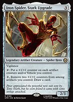 Magic the Gathering Card - Iron Spider, Stark Upgrade - MTG Circle