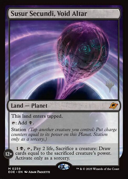 Magic the Gathering Card - Susur Secundi, Void Altar - MTG Circle