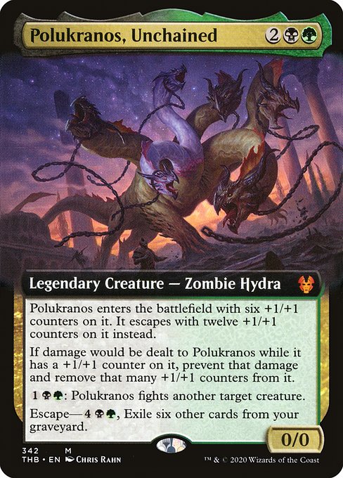Magic the Gathering Card - Polukranos, Unchained - MTG Circle