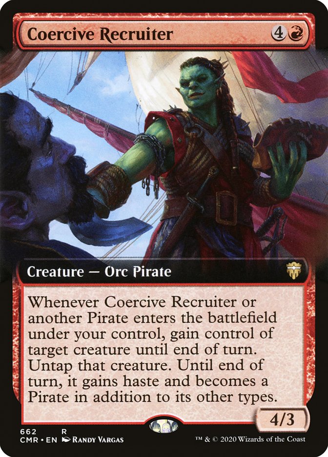 Magic the Gathering Card - Coercive Recruiter - MTG Circle