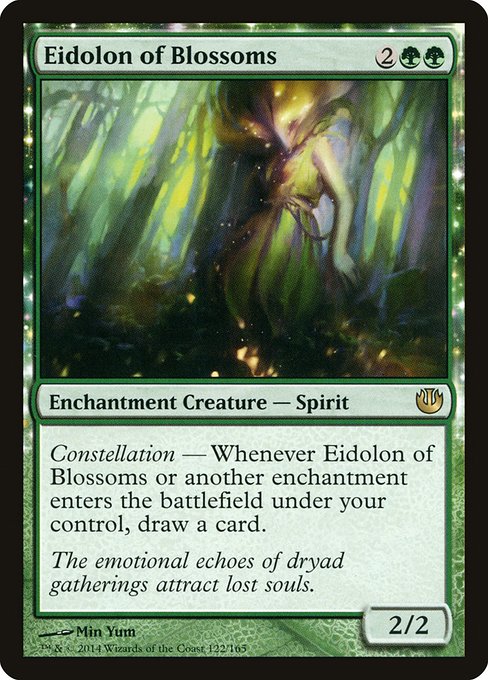 Magic the Gathering Card - Eidolon of Blossoms - MTG Circle