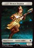 Magic the Gathering Card - Human Soldier - MTG Circle