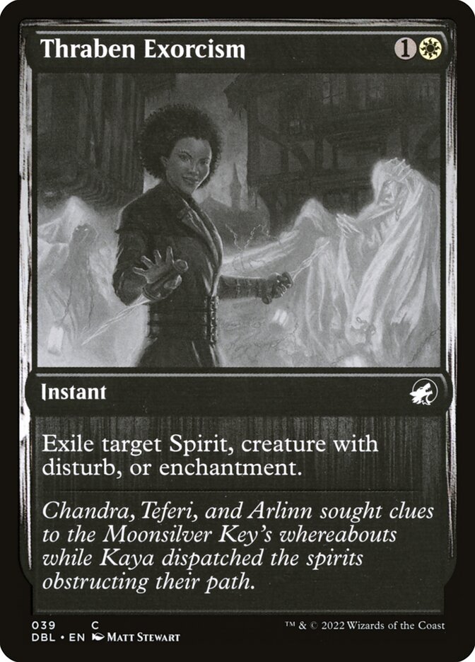 Magic the Gathering Card - Thraben Exorcism - MTG Circle