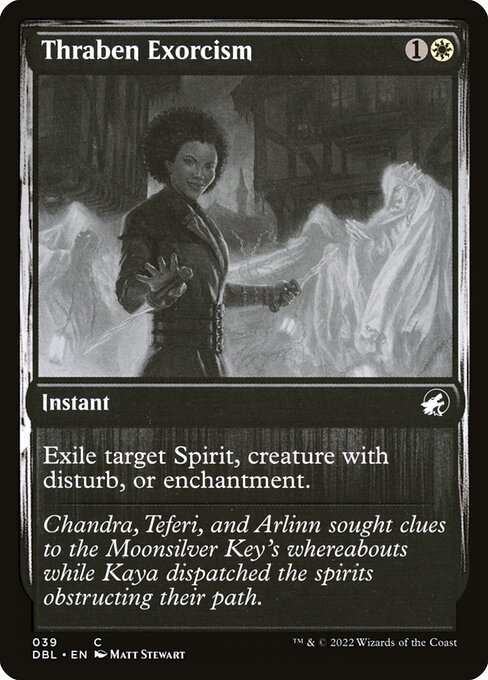 Magic the Gathering Card - Thraben Exorcism - MTG Circle