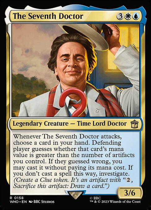 Magic the Gathering Card - The Seventh Doctor - MTG Circle