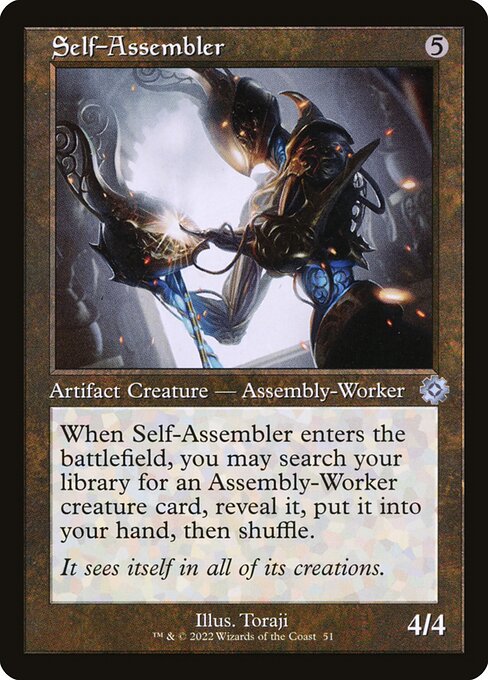Magic the Gathering Card - Self-Assembler - MTG Circle