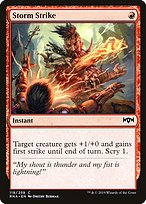 Magic the Gathering Card - Storm Strike - MTG Circle