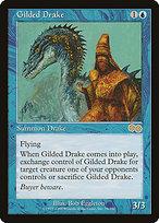 Magic the Gathering Card - Gilded Drake - MTG Circle