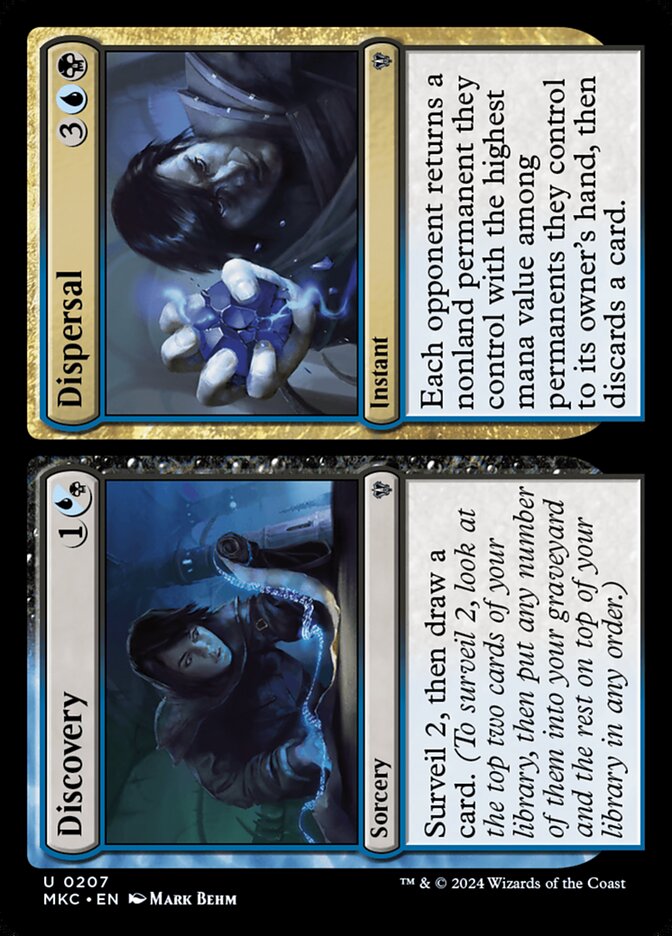 Magic the Gathering Card - Discovery // Dispersal - MTG Circle