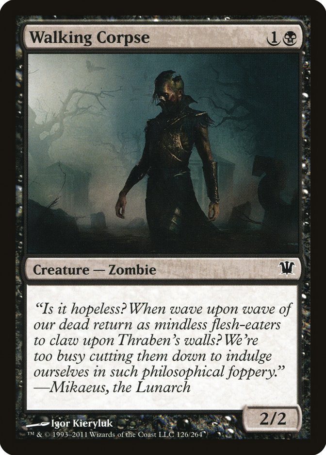 Magic the Gathering Card - Walking Corpse - MTG Circle