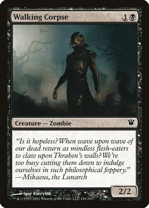 Magic the Gathering Card - Walking Corpse - MTG Circle