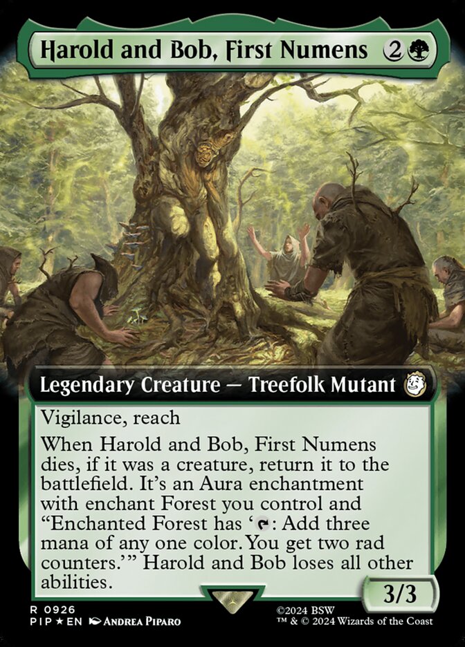 Magic the Gathering Card - Harold and Bob, First Numens - MTG Circle