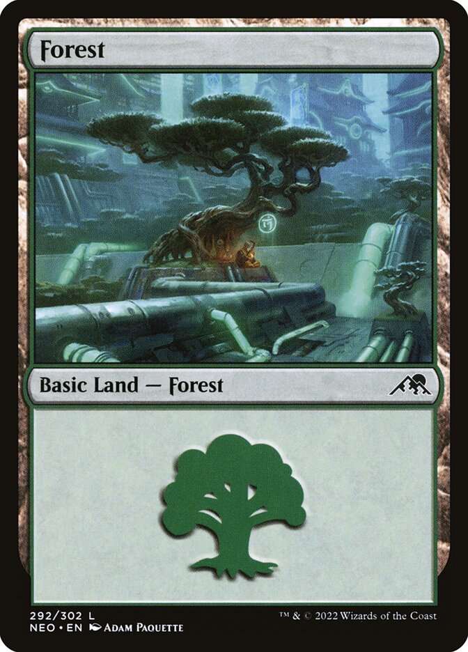 Magic the Gathering Card - Forest - MTG Circle