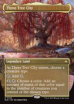 Magic the Gathering Card - Three Tree City - MTG Circle