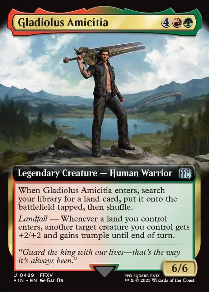 Magic the Gathering Card - Gladiolus Amicitia - MTG Circle