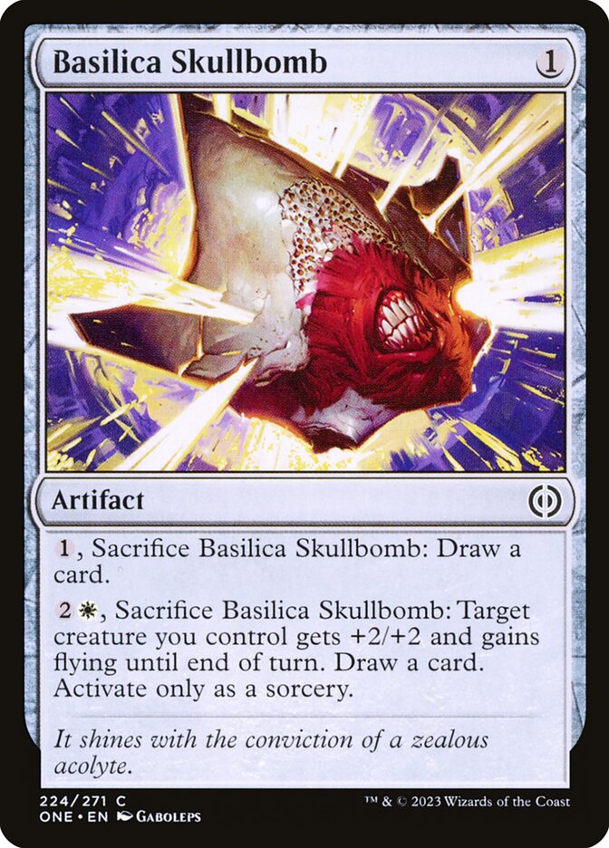 Magic the Gathering Card - Basilica Skullbomb - MTG Circle