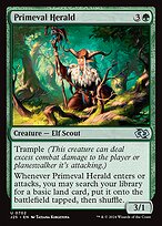 Magic the Gathering Card - Primeval Herald - MTG Circle