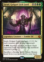 Magic the Gathering Card - Jarad, Golgari Lich Lord - MTG Circle