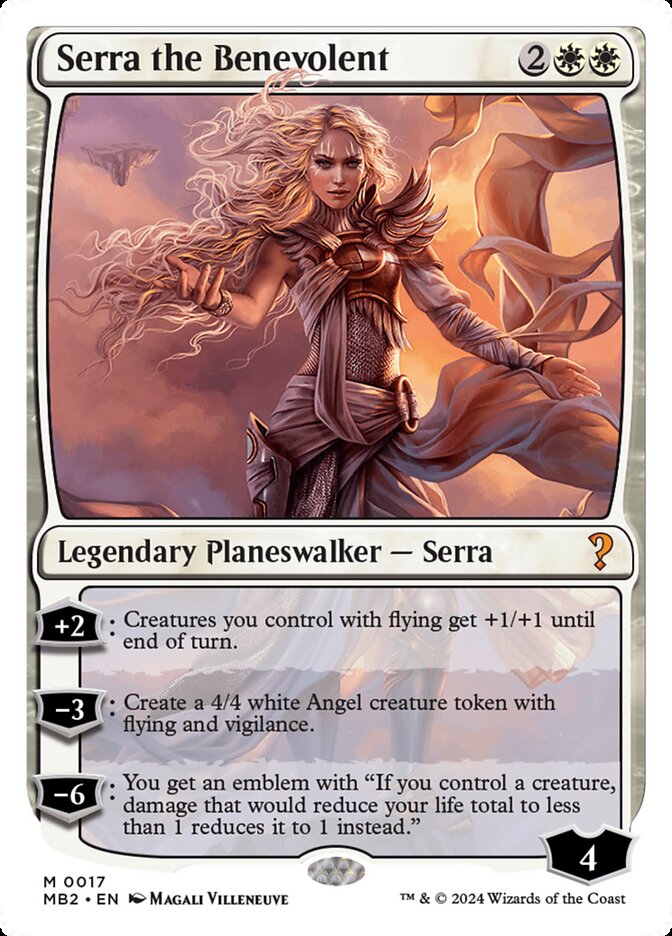 Magic the Gathering Card - Serra the Benevolent - MTG Circle