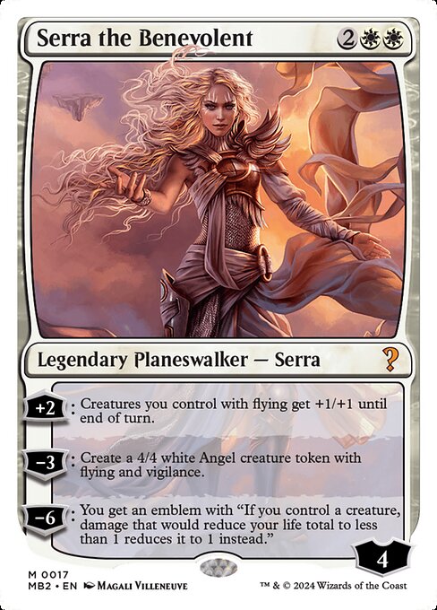 Magic the Gathering Card - Serra the Benevolent - MTG Circle