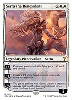 Magic the Gathering Card - Serra the Benevolent - MTG Circle