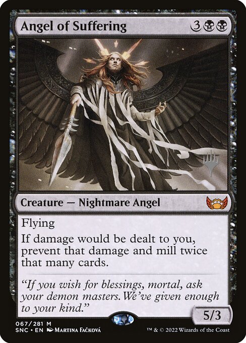 Magic the Gathering Card - Angel of Suffering - MTG Circle
