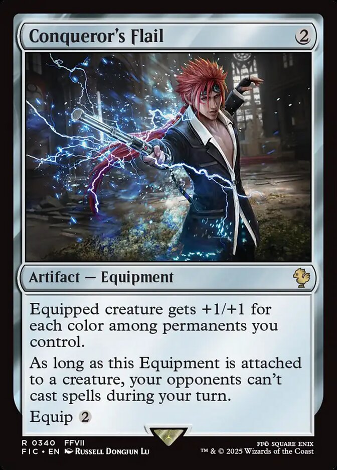 Magic the Gathering Card - Conqueror's Flail - MTG Circle