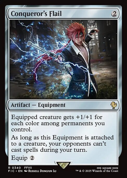 Magic the Gathering Card - Conqueror's Flail - MTG Circle