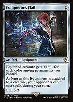 Magic the Gathering Card - Conqueror's Flail - MTG Circle