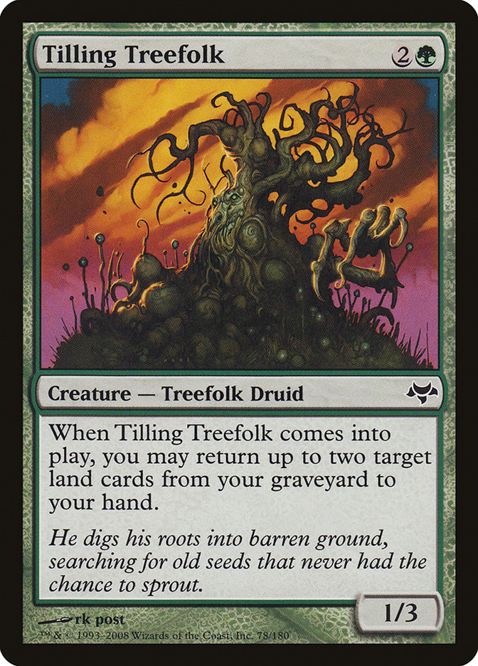 Magic the Gathering Card - Tilling Treefolk - MTG Circle