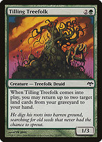 Magic the Gathering Card - Tilling Treefolk - MTG Circle