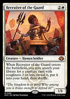 Magic the Gathering Card - Recruiter of the Guard - MTG Circle