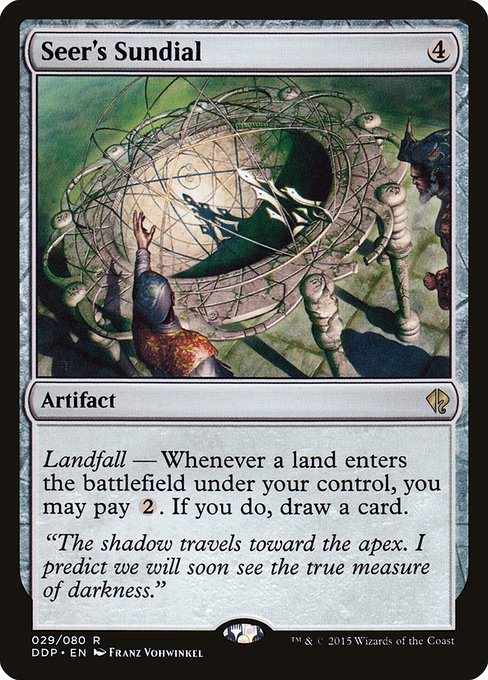Magic the Gathering Card - Seer's Sundial - MTG Circle