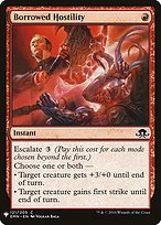 Magic the Gathering Card - Borrowed Hostility - MTG Circle