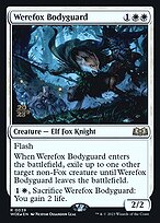 Magic the Gathering Card - Werefox Bodyguard - MTG Circle