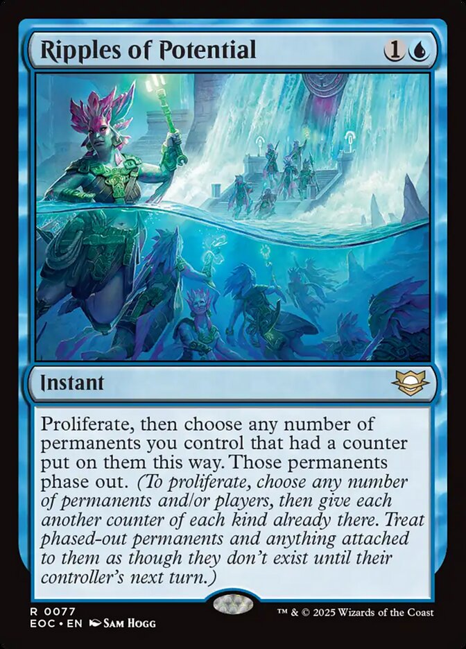 Magic the Gathering Card - Ripples of Potential - MTG Circle