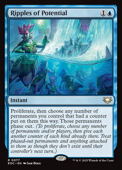 Magic the Gathering Card - Ripples of Potential - MTG Circle