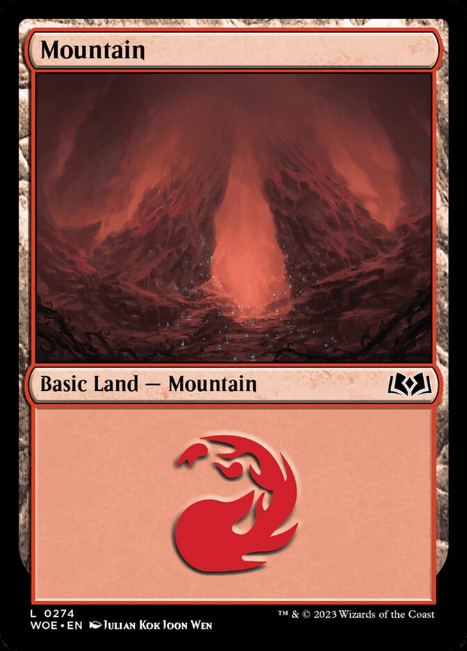 Magic the Gathering Card - Mountain - MTG Circle