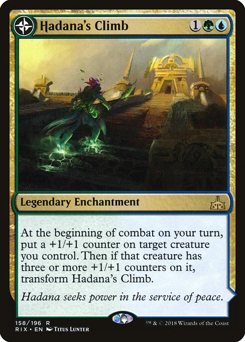 Magic the Gathering Card - Hadana's Climb - MTG Circle